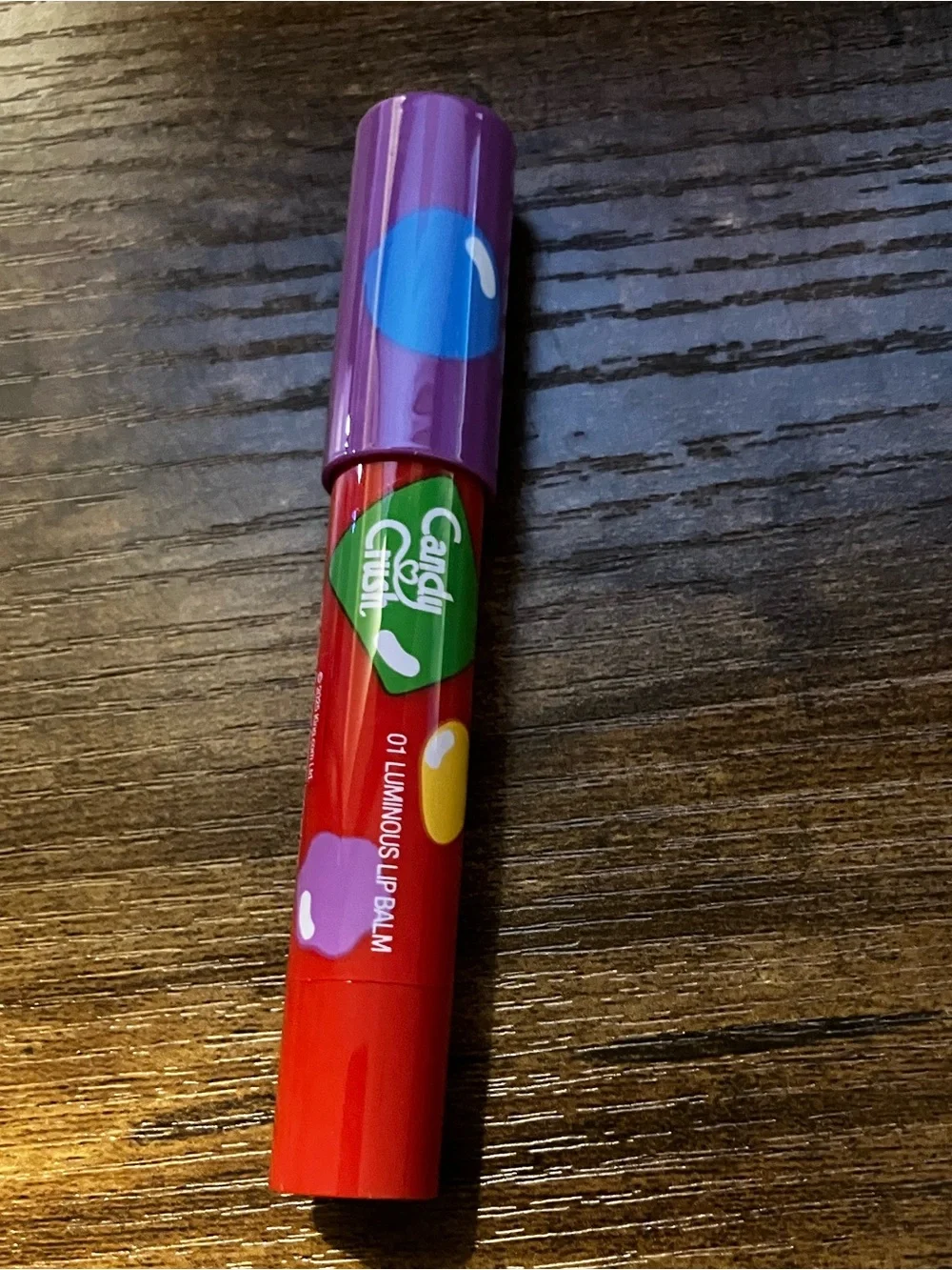 Kiko Milano x Candy Crush™ Luminous Lip  Balm 01 Joyful Jujube NWT